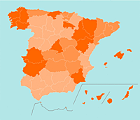 El Ministerio de Justicia presenta un mapa digital de los partidos judiciales