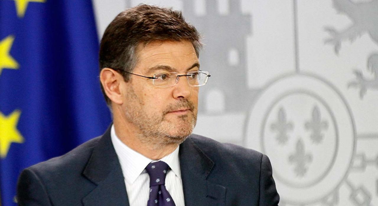 Ministro de justicia Rafael Catalá